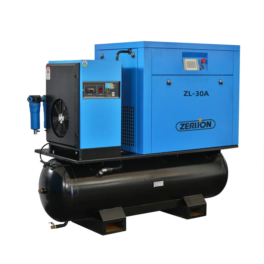 22kw 30HP Four-in-One Combined Screw Air Compressor for Laser Cutting 16bar High Pressure Screw Compressor