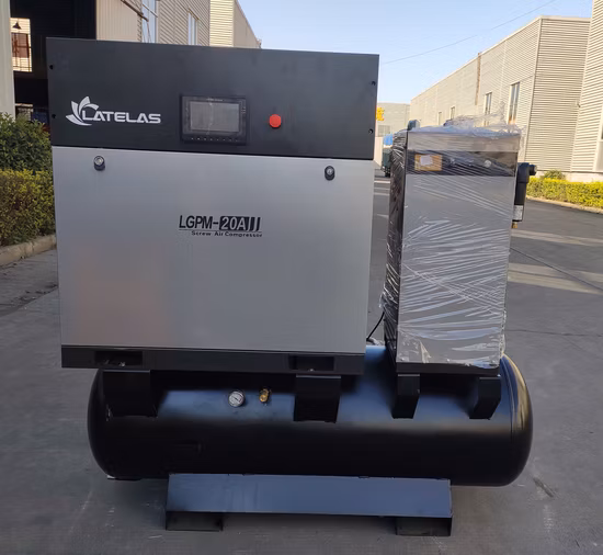 Compressore d'aria rotativo a vite del compressore d'aria Ce quattro in uno