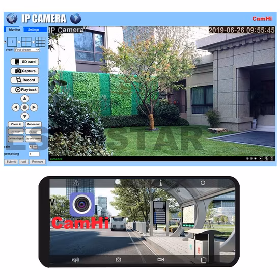 Mini telecamera IP WiFi Poe 1080P per banche e negozi
