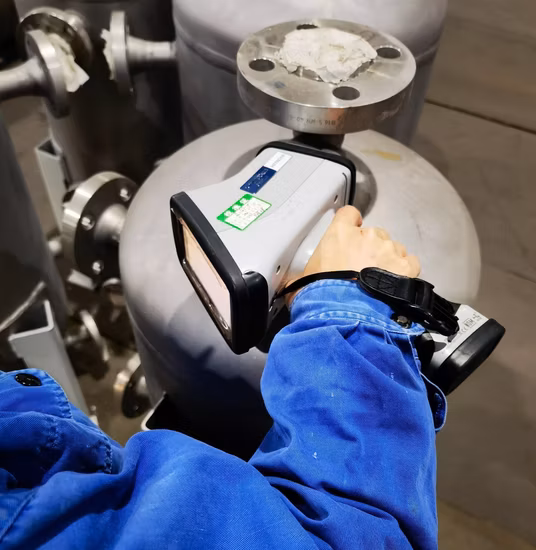 Serbatoi aria in acciaio al carbonio a bassa pressione con certificato PED modulo G
